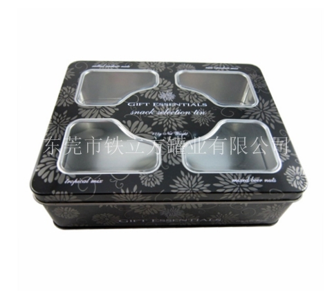 黑色PVC開(kāi)窗禮盒