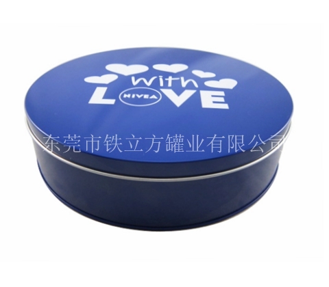 圓形化妝用品鐵盒