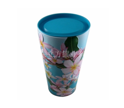 花葉浮雕酒罐